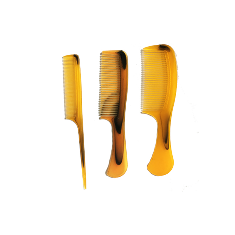 混合雙色仿牛角梳